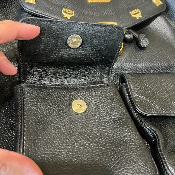 MCM Vintage Leather Backpack - Picture 9 of 15